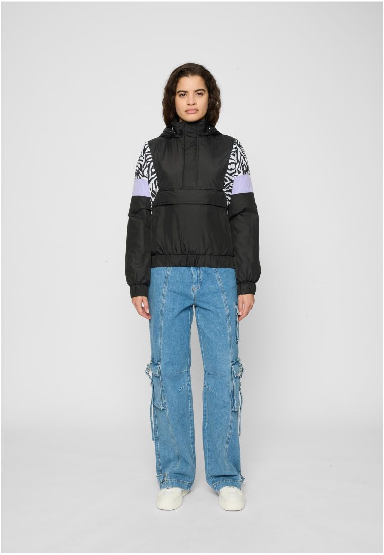 Ladies AOP Mixed Pull Over Jacket -  - TTUTB3063 - 306