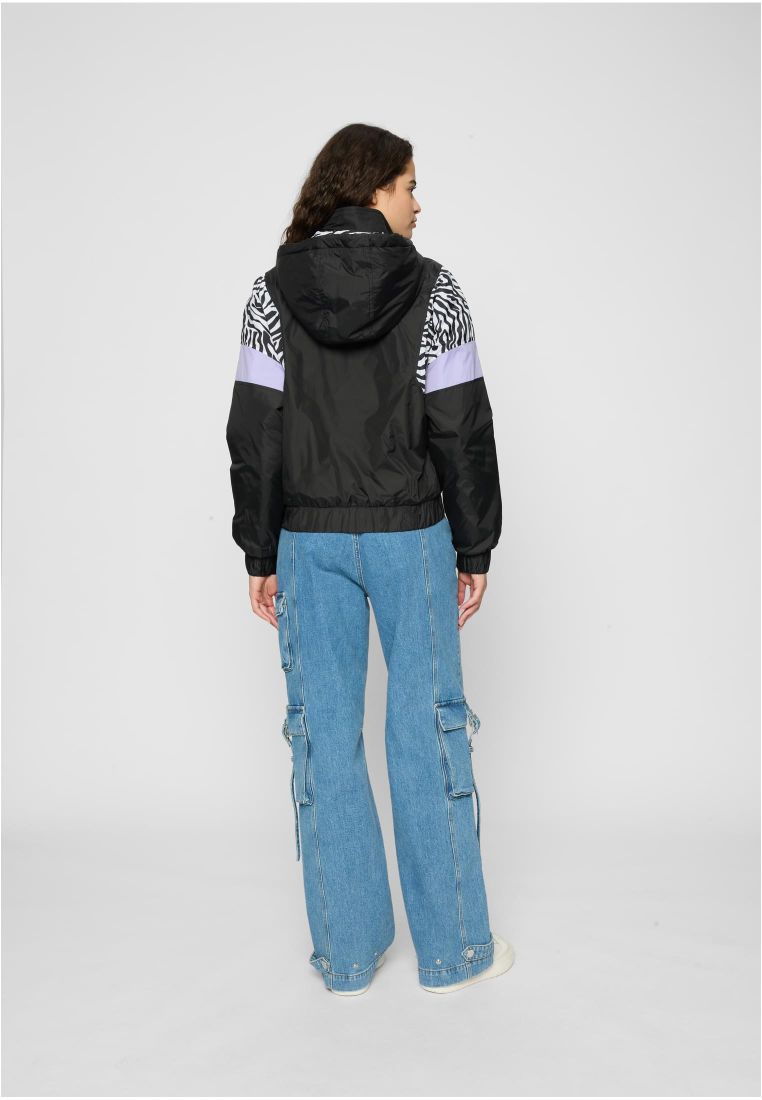 Ladies AOP Mixed Pull Over Jacket -  - TTUTB3063 - 307