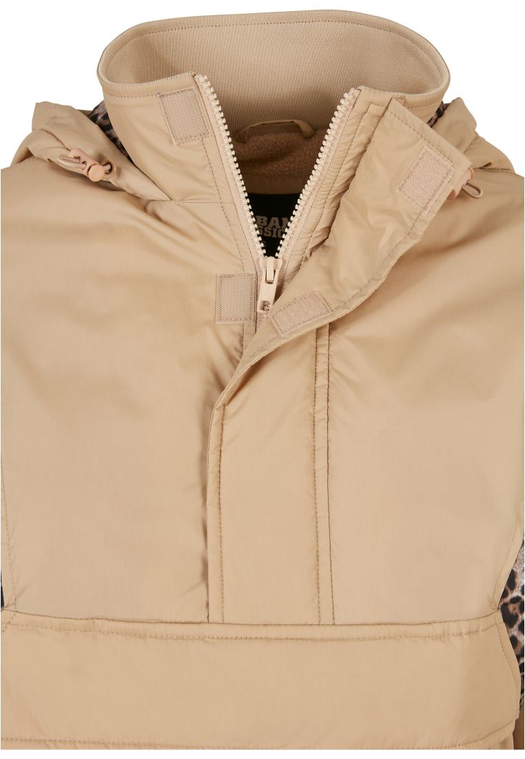 Ladies AOP Mixed Pull Over Jacket-TB3063