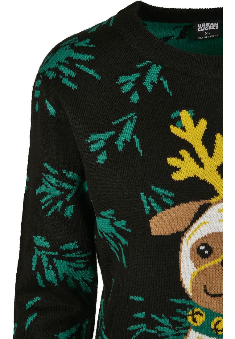 Ladies Pug Christmas Sweater