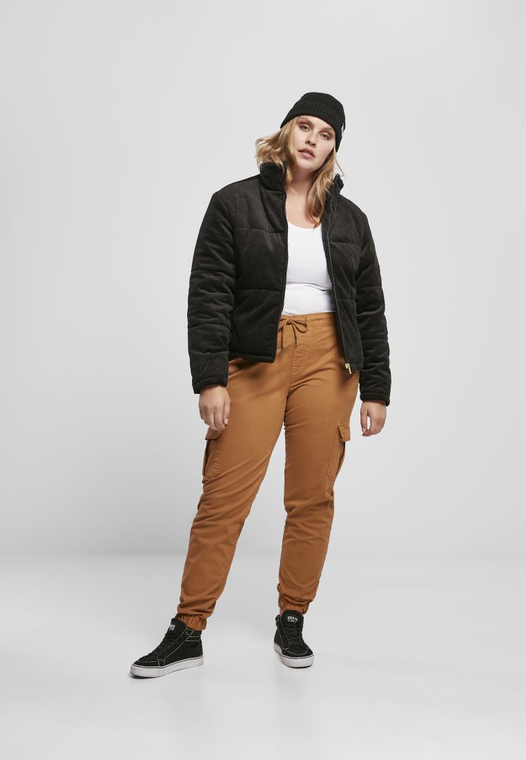 Ladies High Waist Cargo Jogging Pants - PLUS KOOT 3XL-6XL - TTUTB3626 - 38