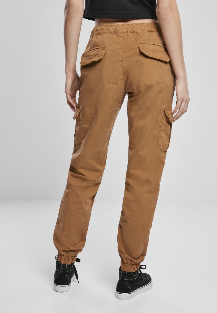 Ladies High Waist Cargo Jogging Pants - PLUS KOOT 3XL-6XL - TTUTB3626 - 126