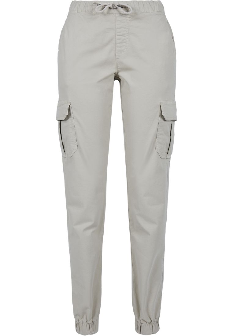 Ladies High Waist Cargo Jogging Pants - PLUS KOOT 3XL-6XL - TTUTB3626 - 572