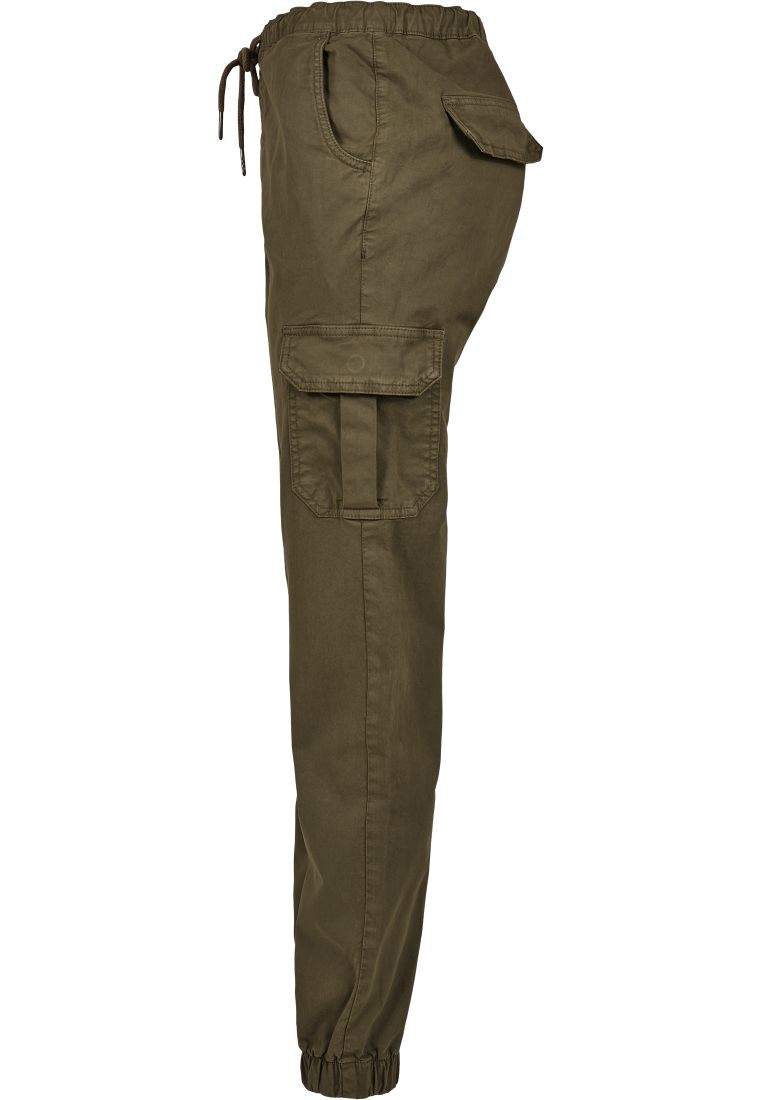Ladies High Waist Cargo Jogging Pants - PLUS KOOT 3XL-6XL - TTUTB3626 - 400
