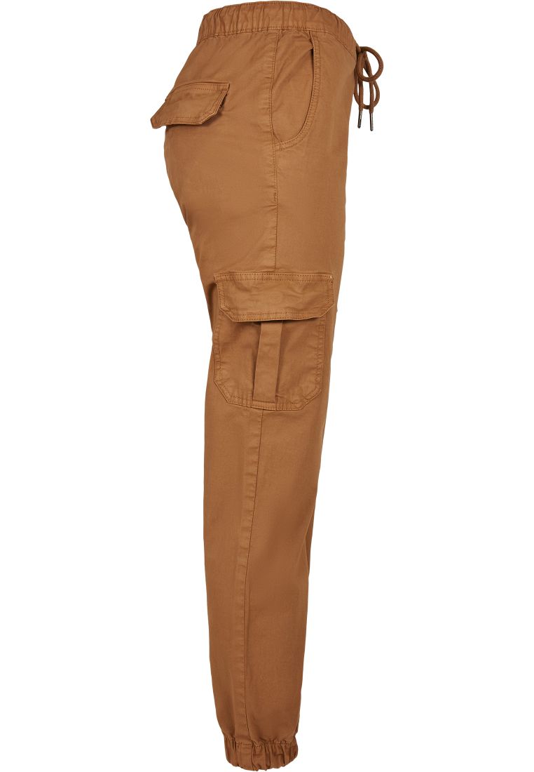 Ladies High Waist Cargo Jogging Pants - PLUS KOOT 3XL-6XL - TTUTB3626 - 42