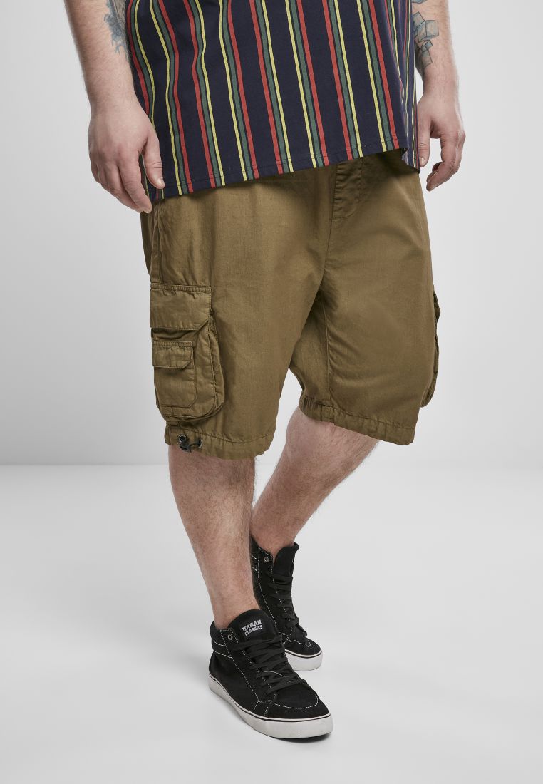 Double Pocket Cargo Shorts - Mens Shorts - TTUTB3699 - 274