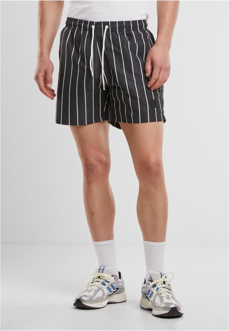 Stripe Swim Shorts - Mens Shorts - TTUTB3705 - 1