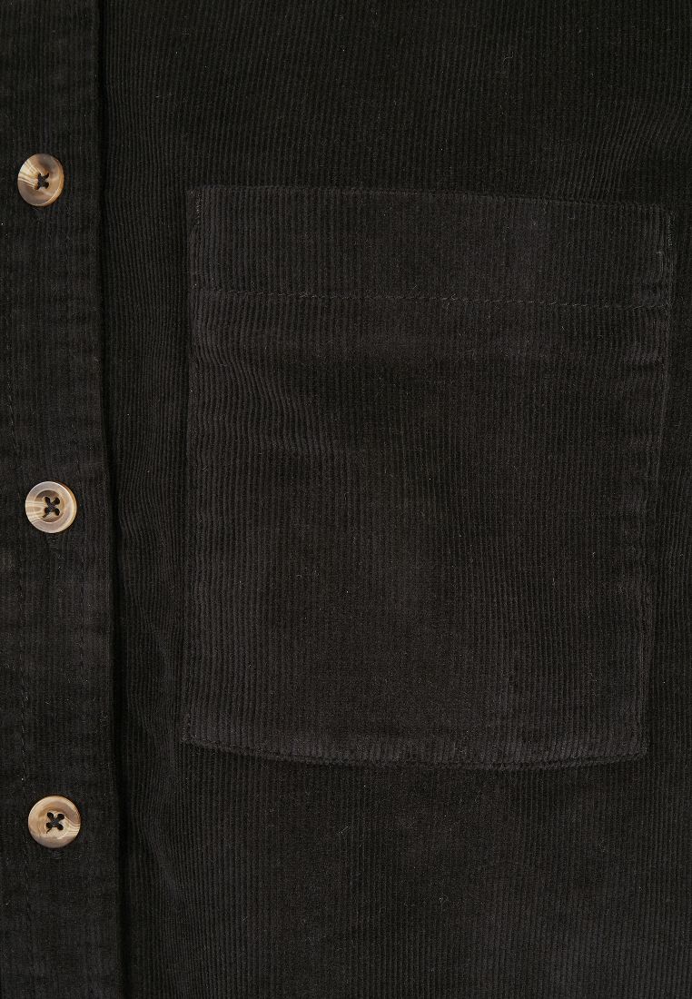 Ladies Corduroy Oversized Shirt - PLUS KOOT 3XL-6XL - TTUTB3755 - 43