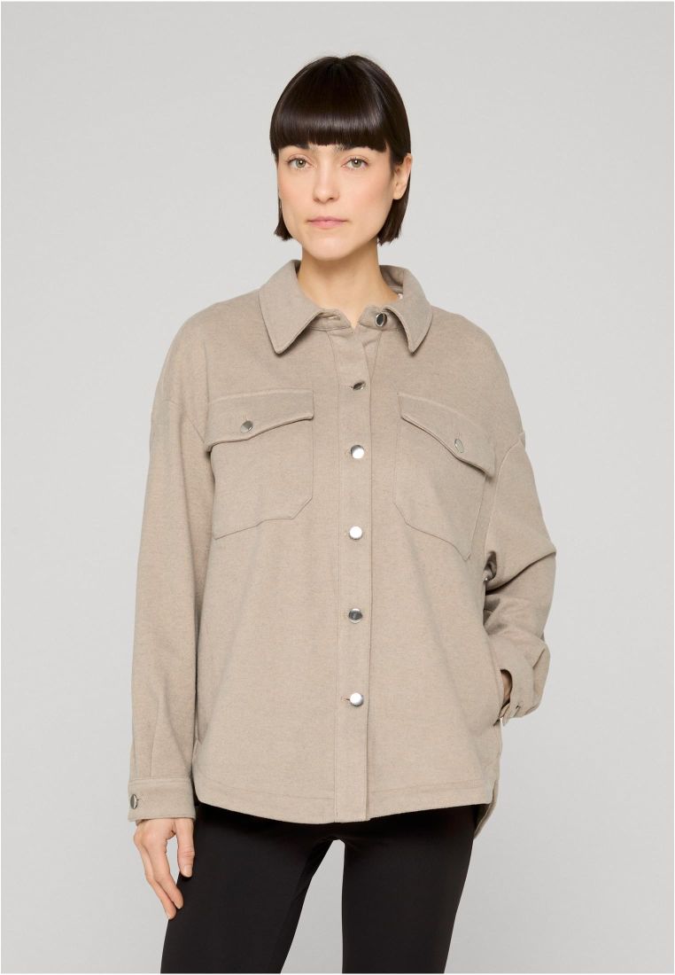 Ladies Classic Overshirt - CURVY SIZES 3XL-6XL - TTUTB3779 - 571