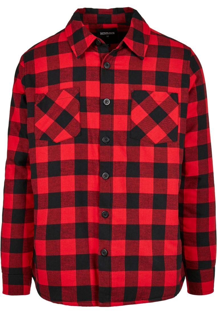 Padded Check Flannel Shirt