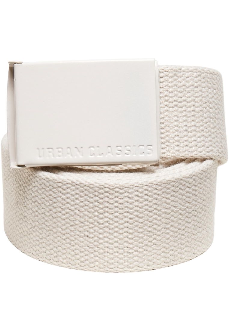 2-Pack-TB4038 Canvas Colored Belt Buckle
