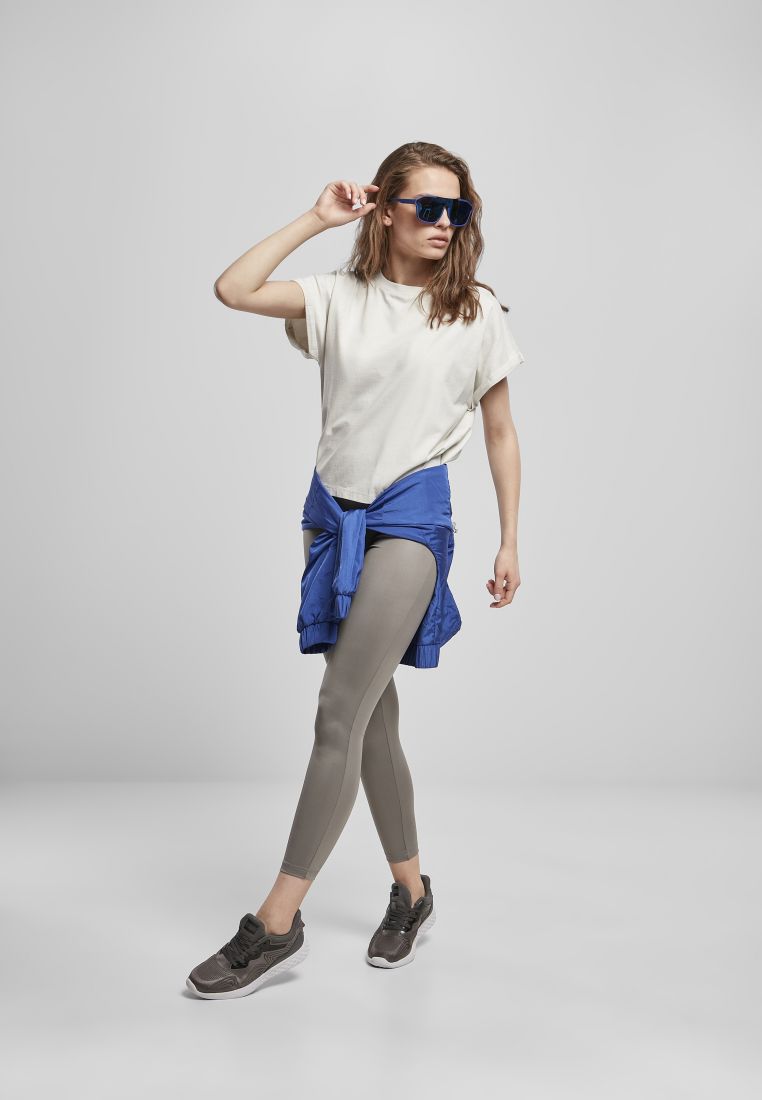 Ladies Short Pigment Dye Cut On Sleeve T - Ladies T-Shirts and Tops - TTUTB4088 - 938