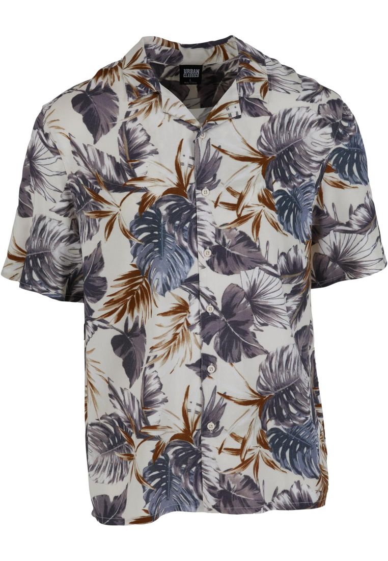 Viscose AOP Resort Shirt - Mens Collar Shirts - TTUTB4150 - 2229