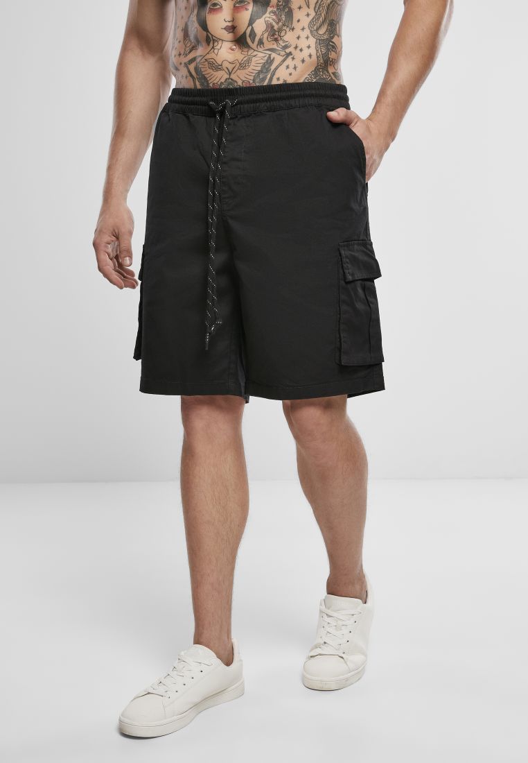 Drawstring Cargo Shorts - Mens Shorts - TTUTB4151 - 1