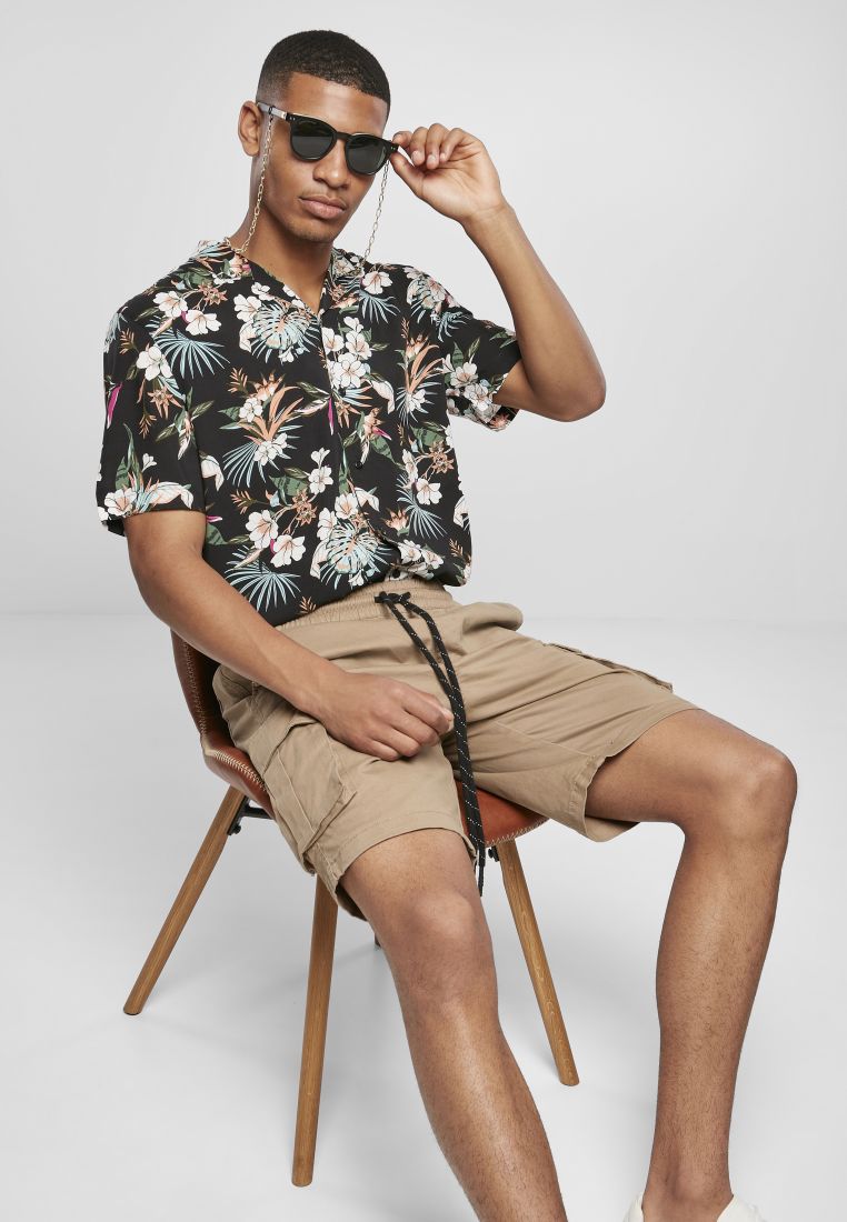 Drawstring Cargo Shorts - Miesten Shortsit - TTUTB4151 - 668