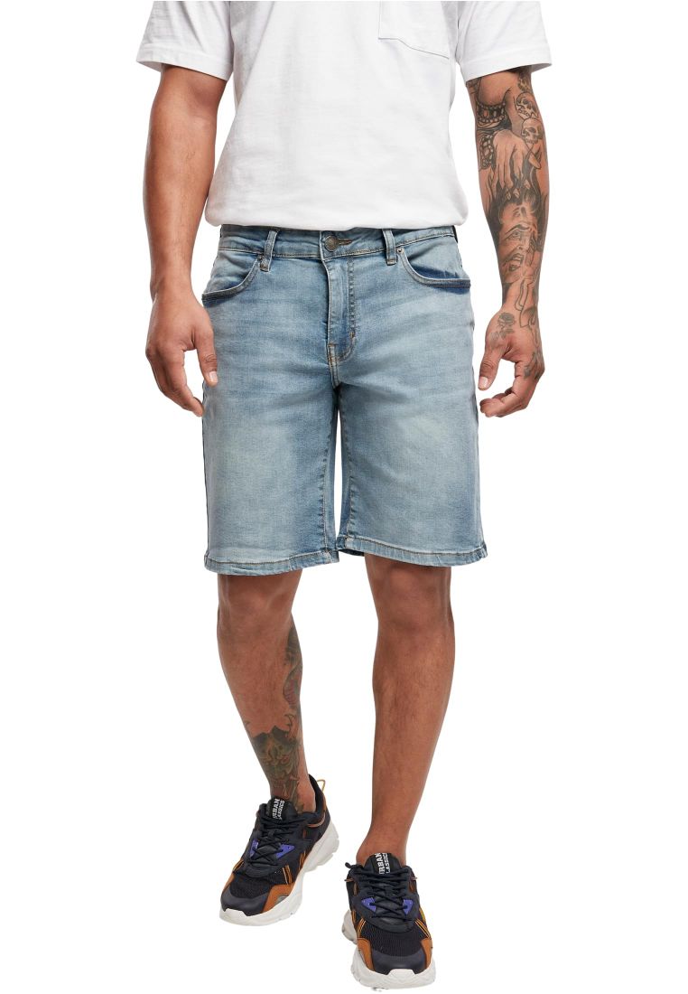 Relaxed Fit Jeans Shorts - Mens Shorts - TTUTB4156 - 301