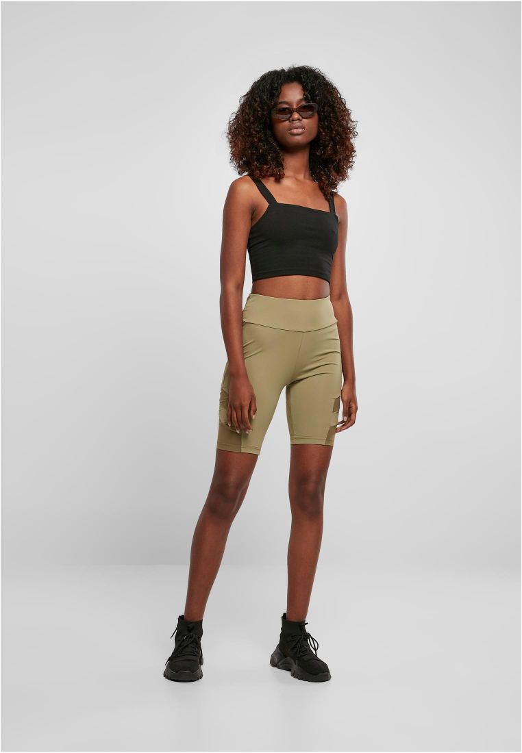 Shoppen Sie die neuesten Artikel! Ladies High Waist Shorts-TB4354 Cycle Mesh Tech