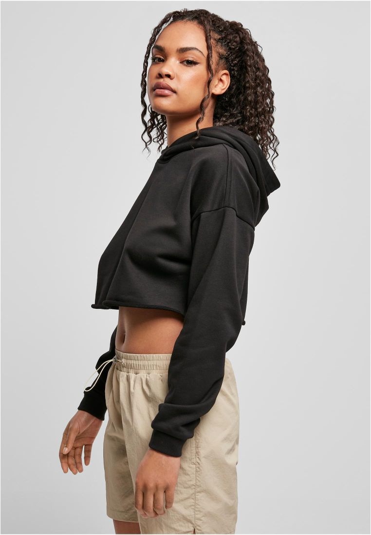 Ladies Oversized Cropped Hoody - Ladies Hoodies - TTUTB4356 - 4