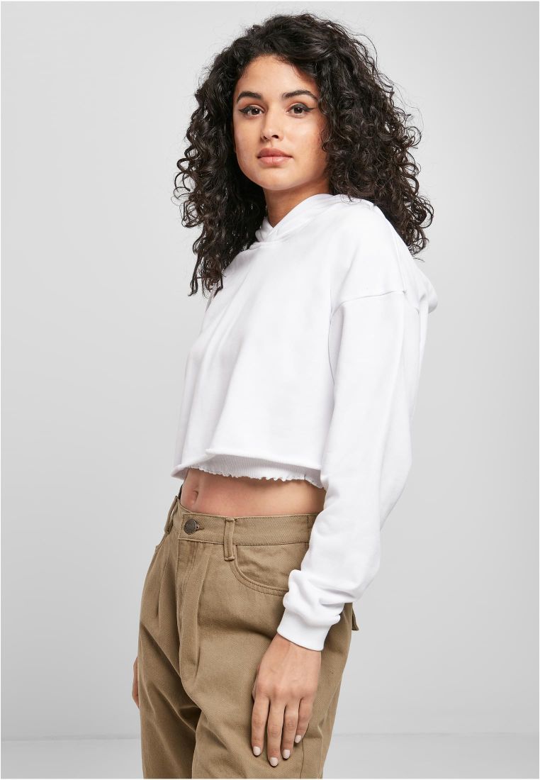 Ladies Oversized Cropped Hoody - Ladies Hoodies - TTUTB4356 - 305