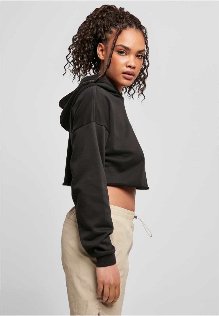 Ladies Oversized Cropped Hoody - Ladies Hoodies - TTUTB4356 - 6