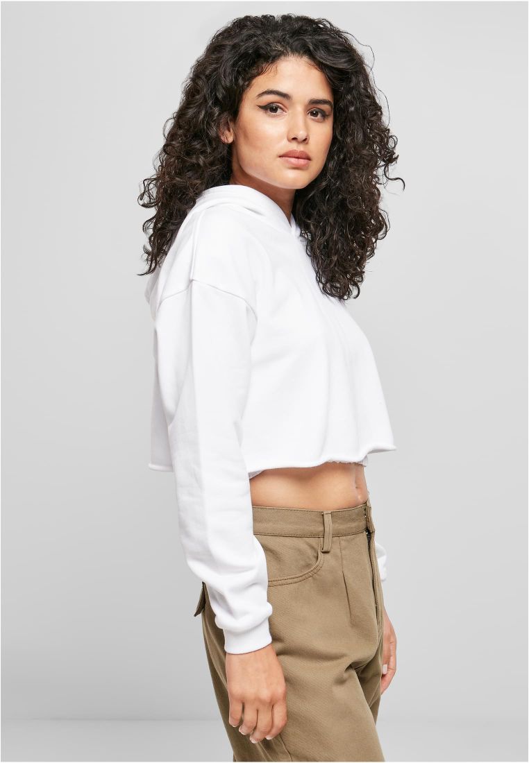 Ladies Oversized Cropped Hoody - Ladies Hoodies - TTUTB4356 - 307