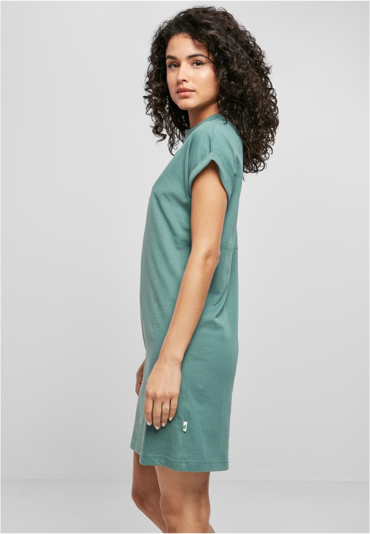 Ladies Organic Cotton Cut On Sleeve Tee Dress - VASTUULLISET - ECO VAATTEET - TTUTB4364 - 305