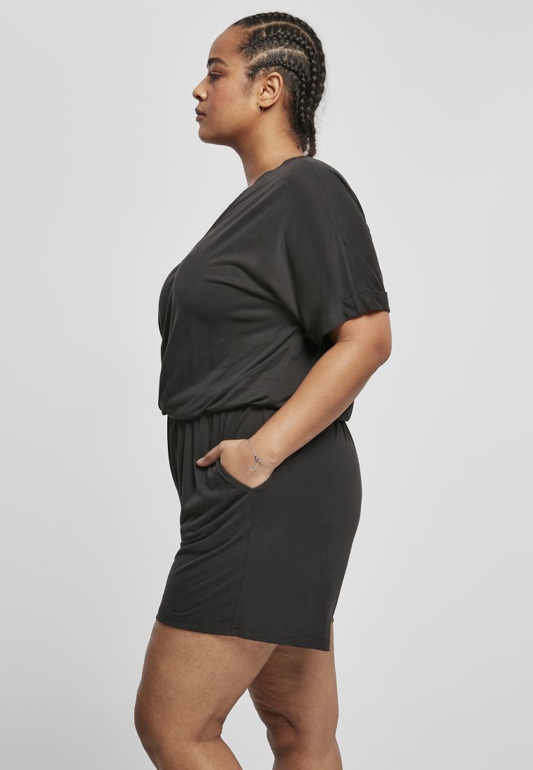 Ladies Short Modal Jumpsuit - Ladies Crewnecks and College Jackets - TTUTB4370 - 35