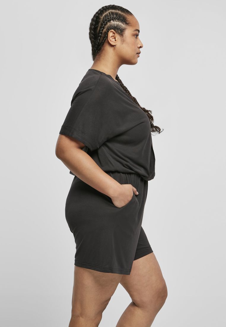 Ladies Short Modal Jumpsuit - Ladies Crewnecks and College Jackets - TTUTB4370 - 37