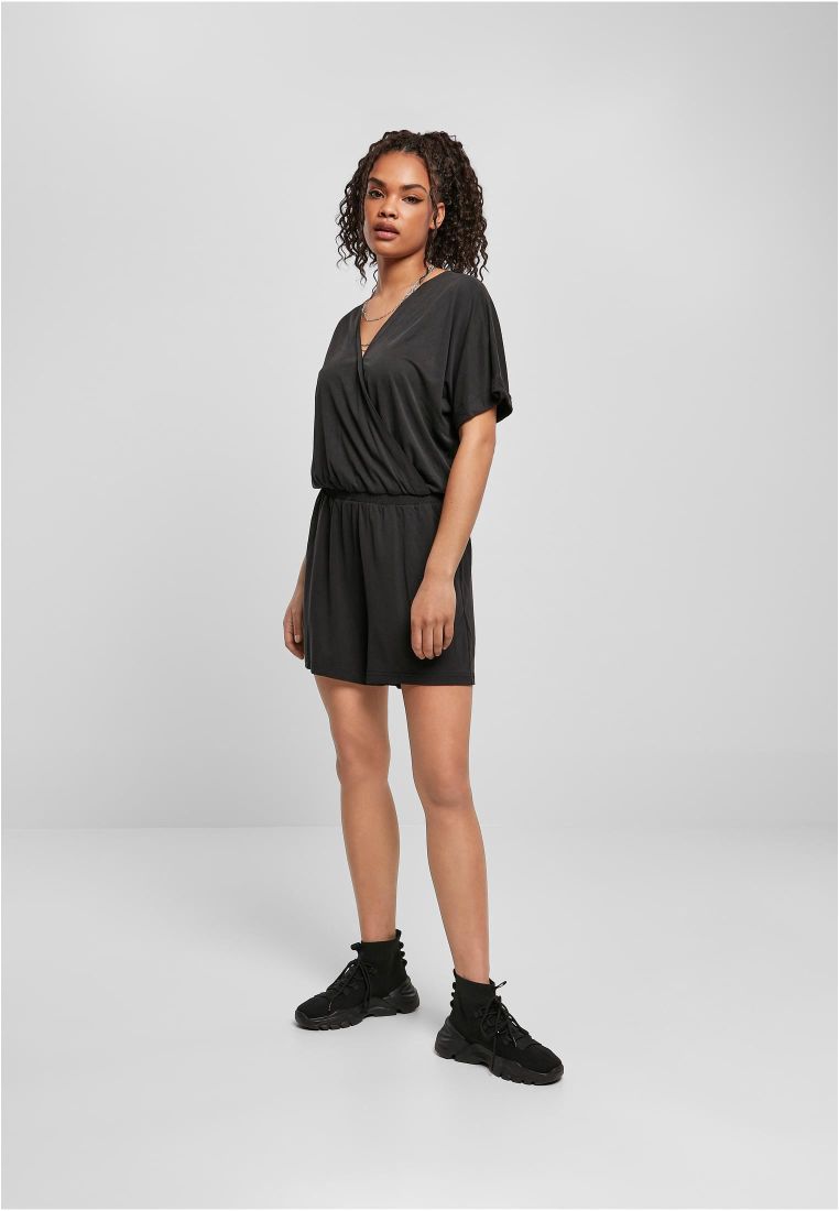 Ladies Short Modal Jumpsuit - Ladies Crewnecks and College Jackets - TTUTB4370 - 7