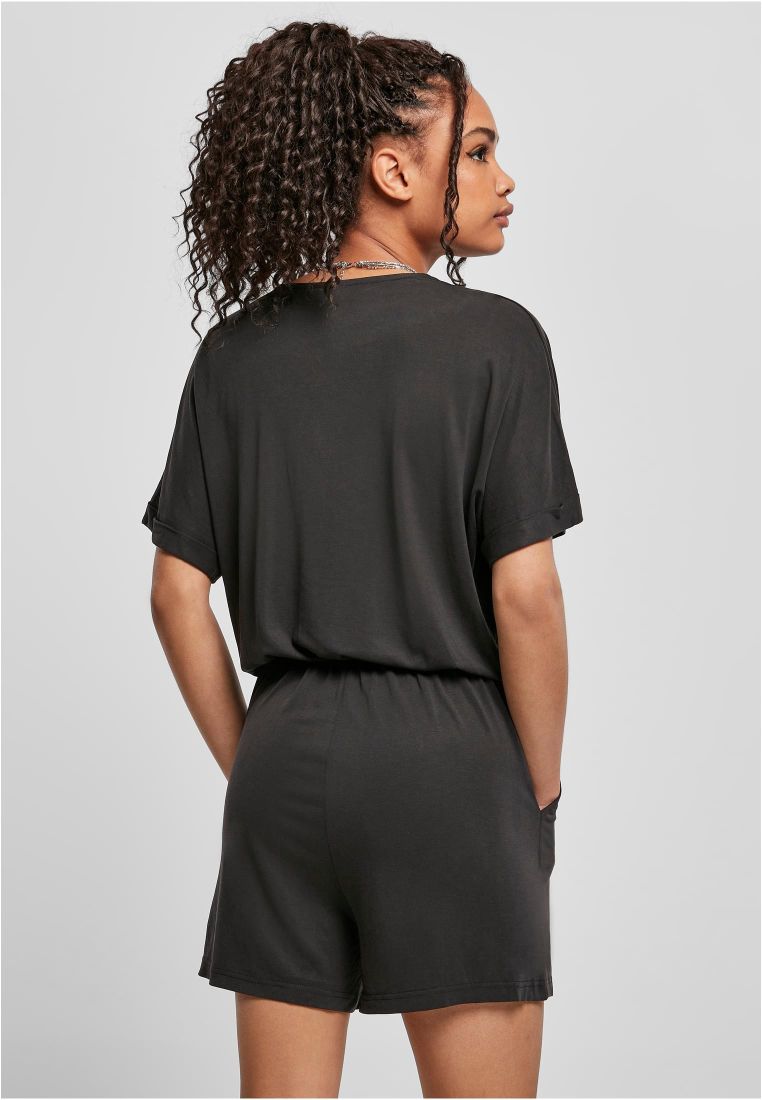 Ladies Short Modal Jumpsuit - Ladies Crewnecks and College Jackets - TTUTB4370 - 5