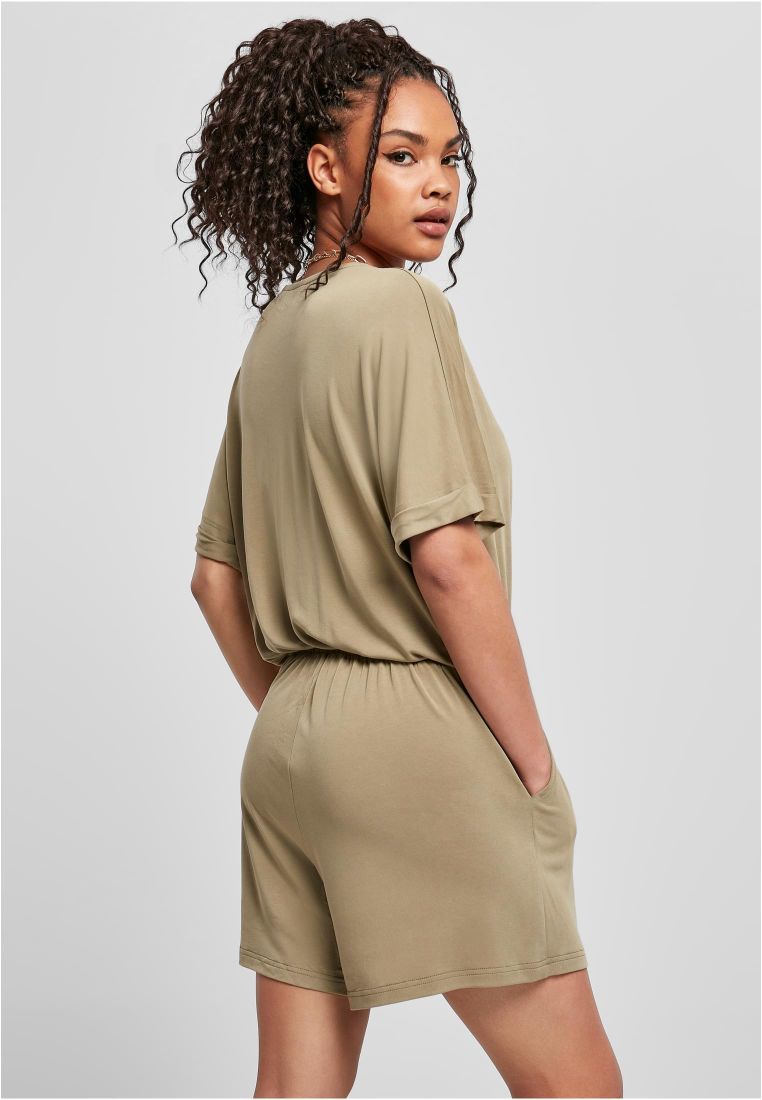 Ladies Short Modal Jumpsuit - Ladies Crewnecks and College Jackets - TTUTB4370 - 306