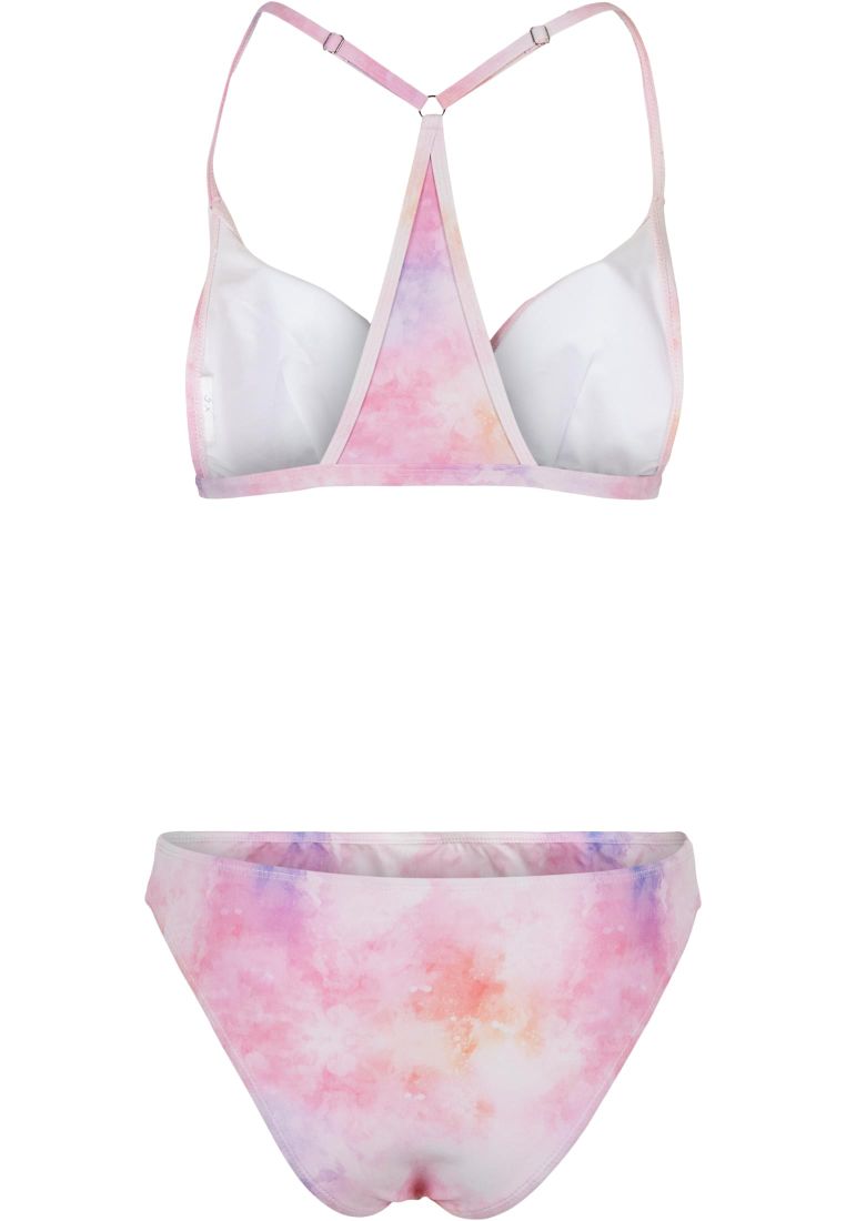 Ladies Tie Dye Triangle Back Bikini - Ladies Underwear and Bikinies - TTUTB4385 - 190