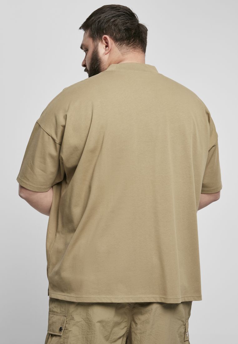 Oversized Mock Neck Tee - Mens t-shirts - TTUTB4409 - 516