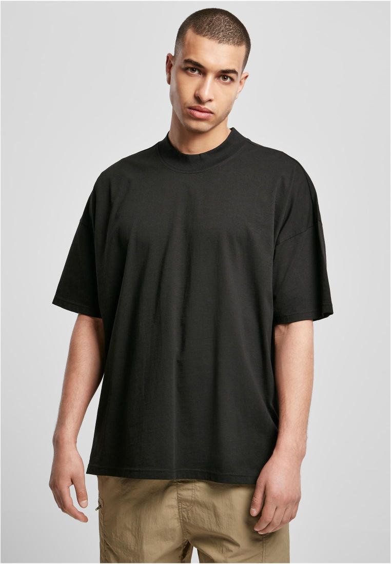 Oversized Mock Neck Tee - Mens t-shirts - TTUTB4409 - 1