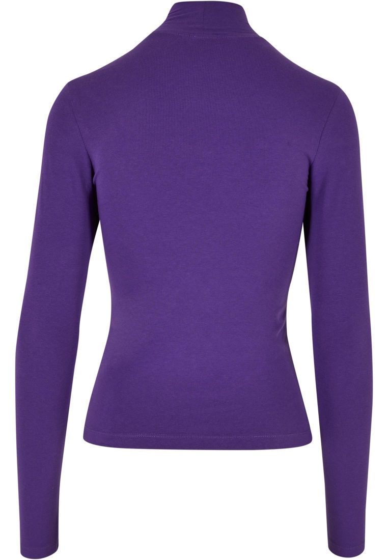Ladies Cut-Out Turtleneck Longsleeve - Naisten  Colleget ja Collegetakit - TTUTB4513 - 845