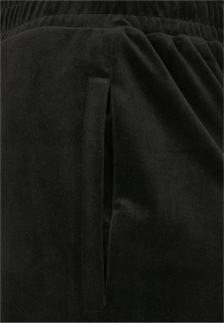 Ladies High Waist Straight Velvet Sweatpants - Naisten Housut - TTUTB4530 - 12