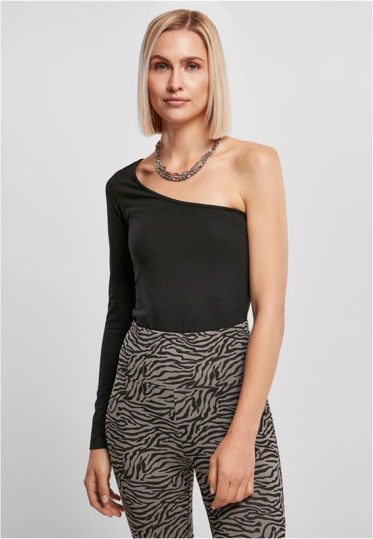 Ladies Organic Asymmetric One Sleeve Bod - Ladies Underwear and Bikinies - TTUTB4532 - 1