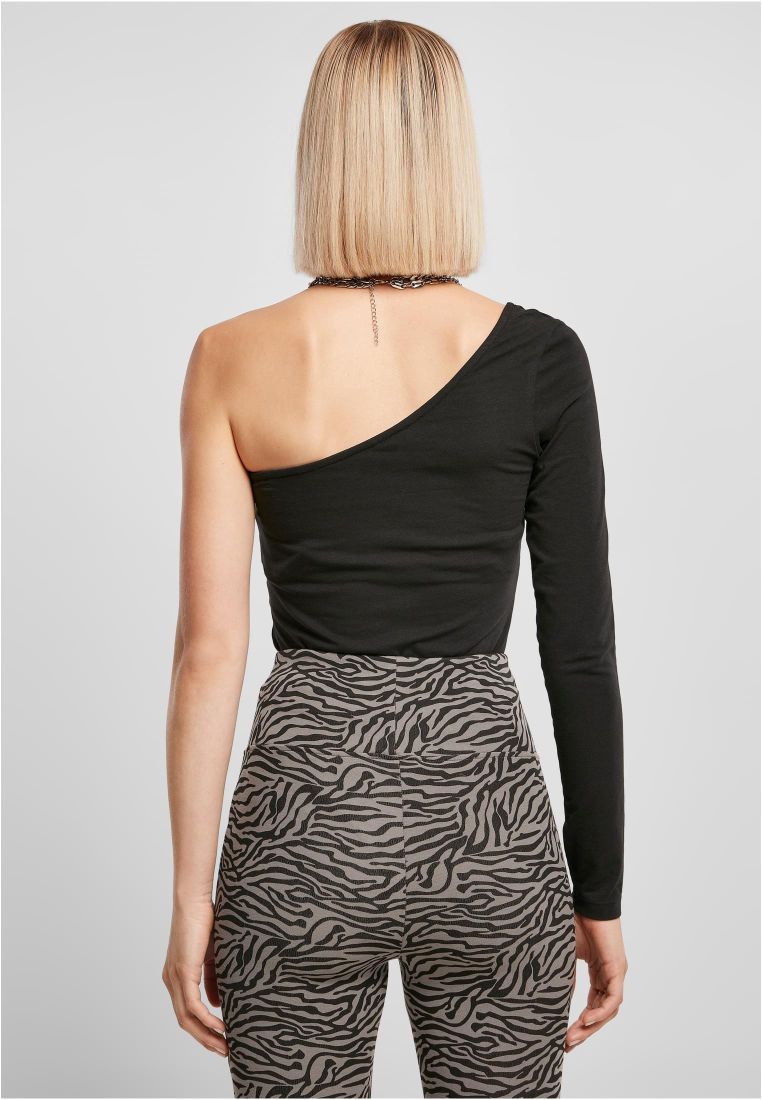 Ladies Organic Asymmetric One Sleeve Bod - Ladies Underwear and Bikinies - TTUTB4532 - 5