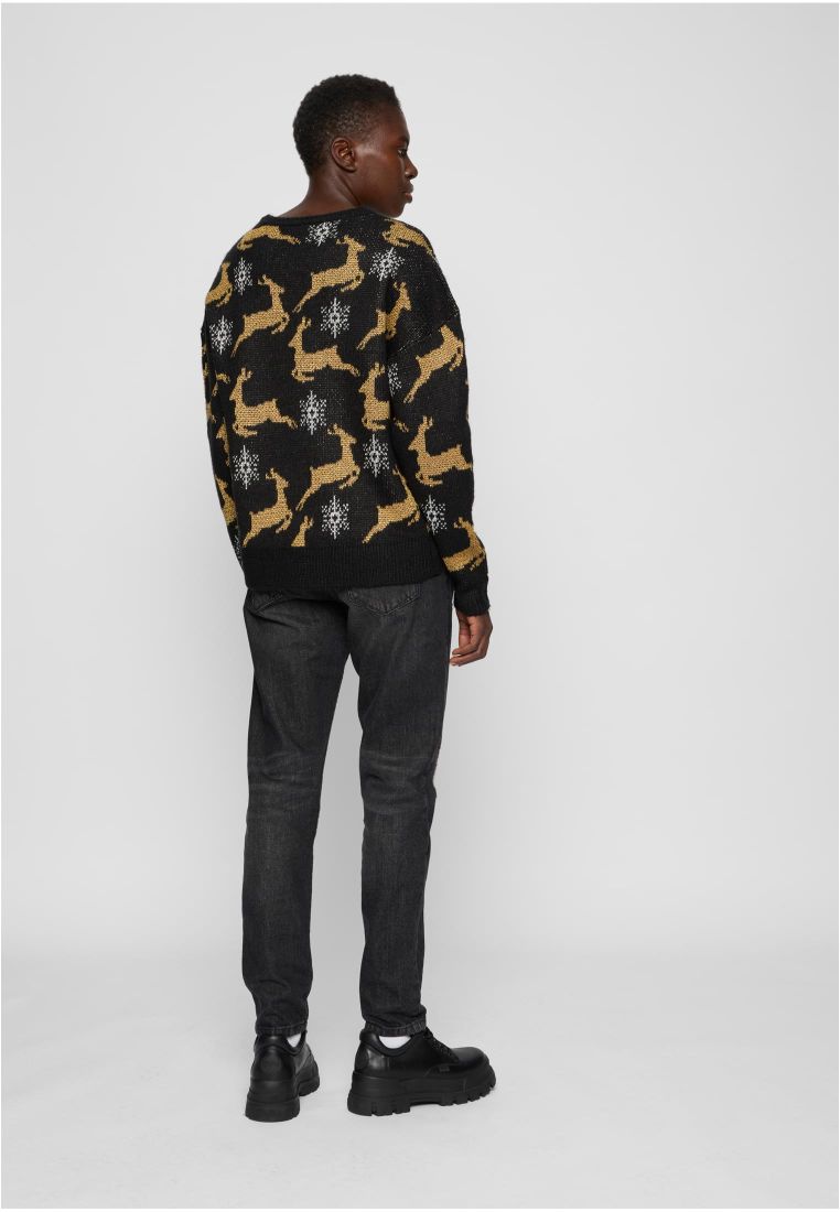 Ladies Oversized Christmas Sweater - Ladies Crewnecks and College Jackets - TTUTB4559 - 6