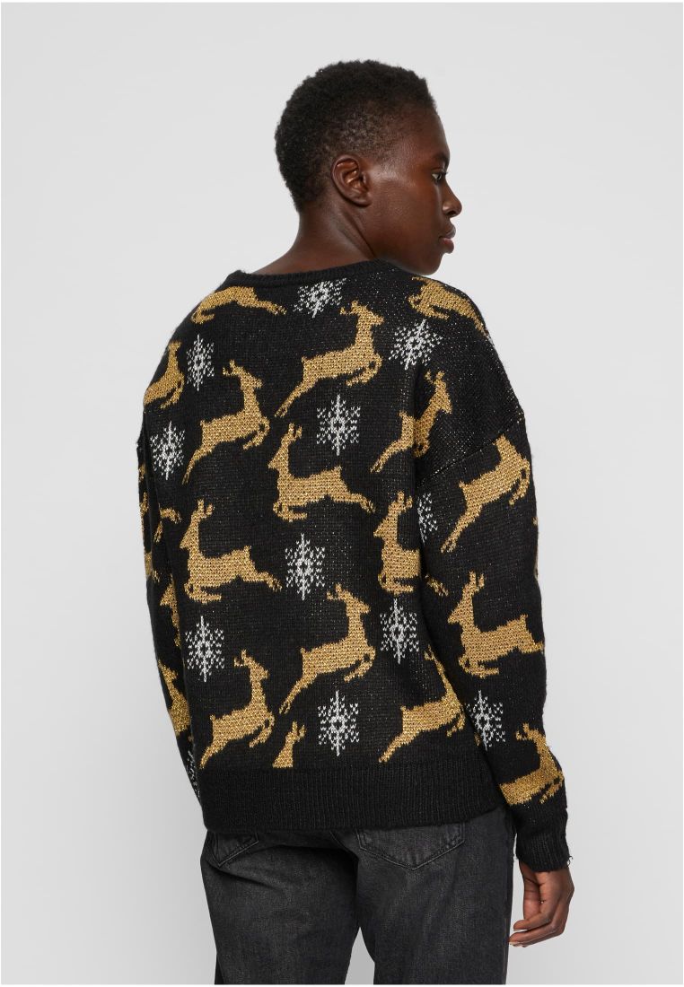 Ladies Oversized Christmas Sweater - Ladies Crewnecks and College Jackets - TTUTB4559 - 35