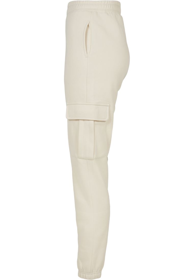 Ladies High Waist Cargo Sweat Pants - Ladies Pants - TTUTB4563 - 310