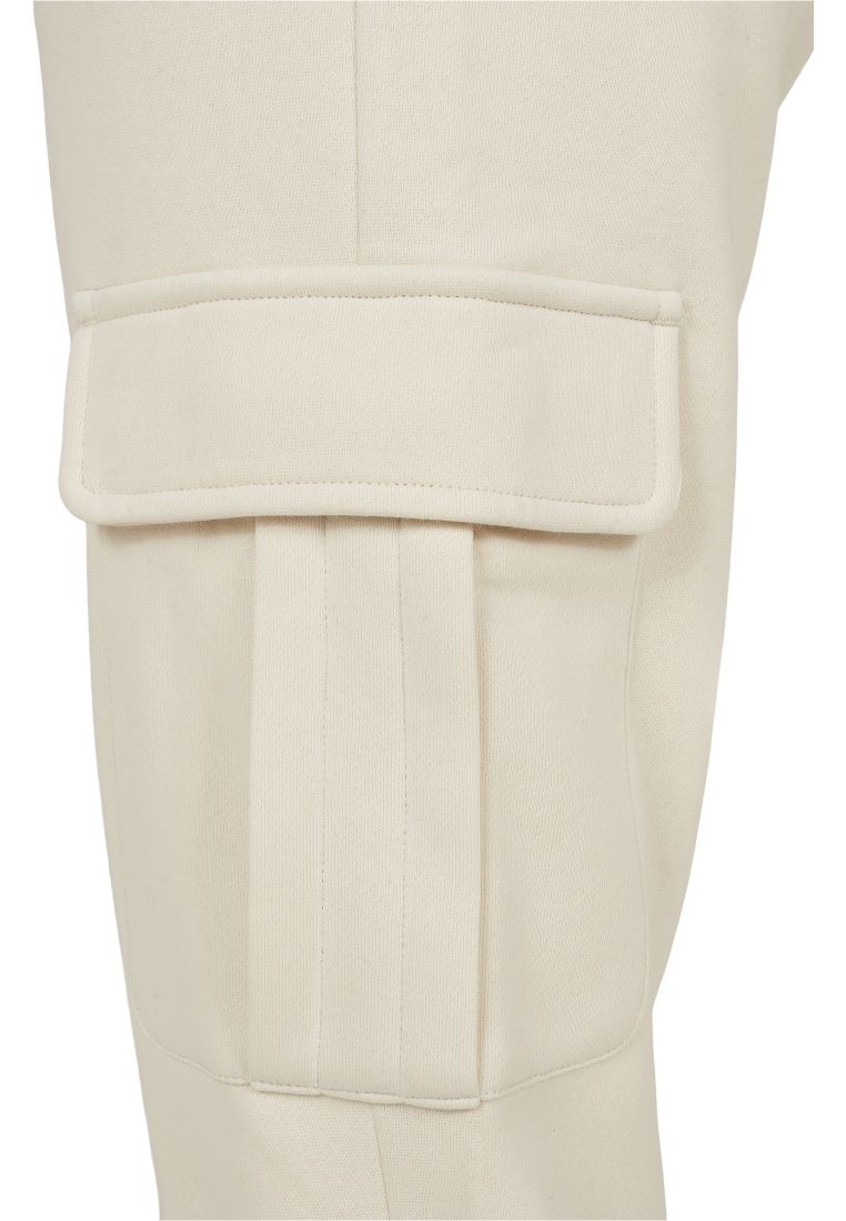 Ladies High Waist Cargo Sweat Pants - Ladies Pants - TTUTB4563 - 314