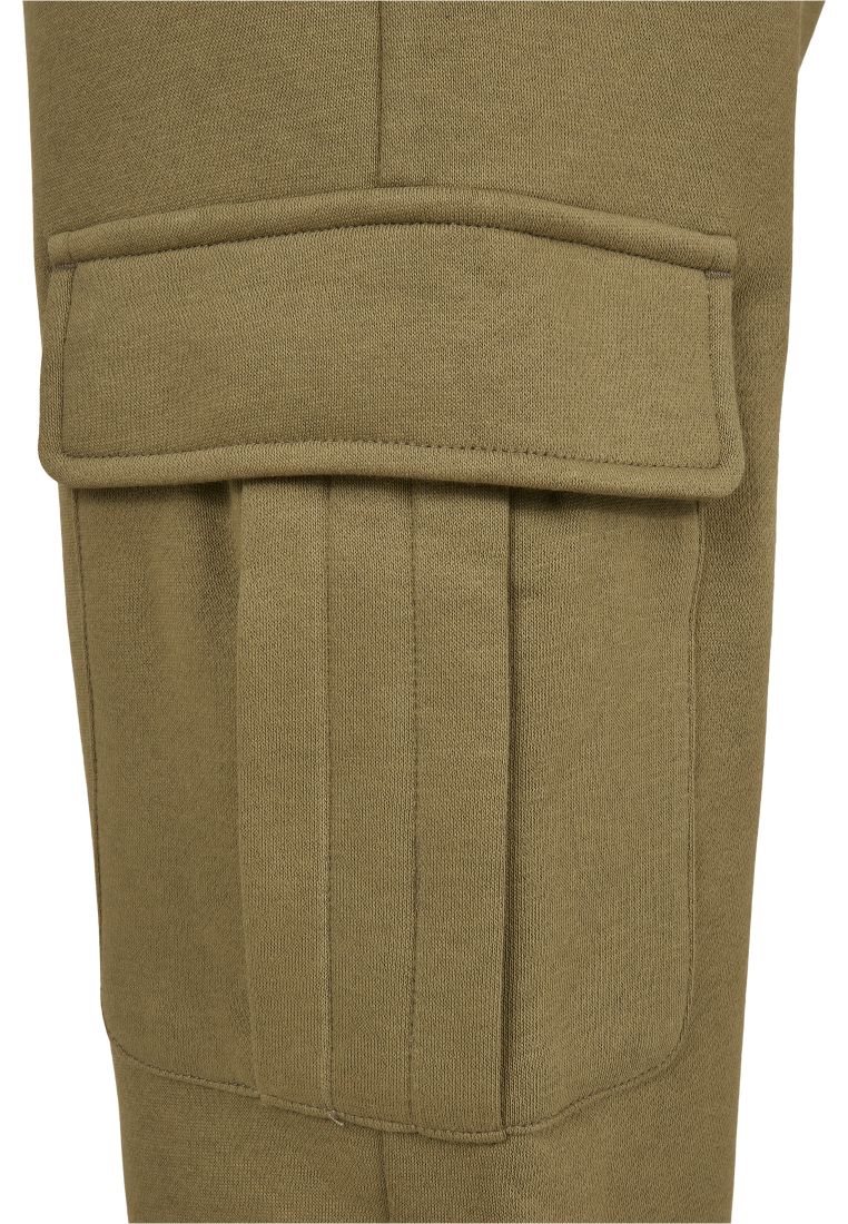 Ladies High Waist Cargo Sweat Pants - Ladies Pants - TTUTB4563 - 584