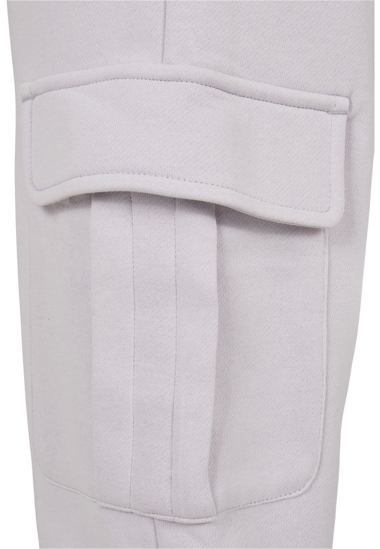 Ladies High Waist Cargo Sweat Pants - Ladies Pants - TTUTB4563 - 854