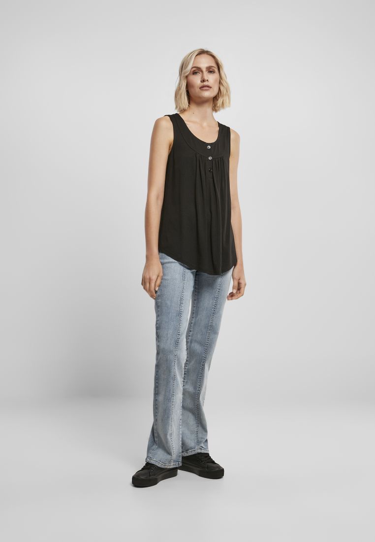 Ladies Viscose Button Up Top - Ladies T-Shirts and Tops - TTUTB4709 - 128