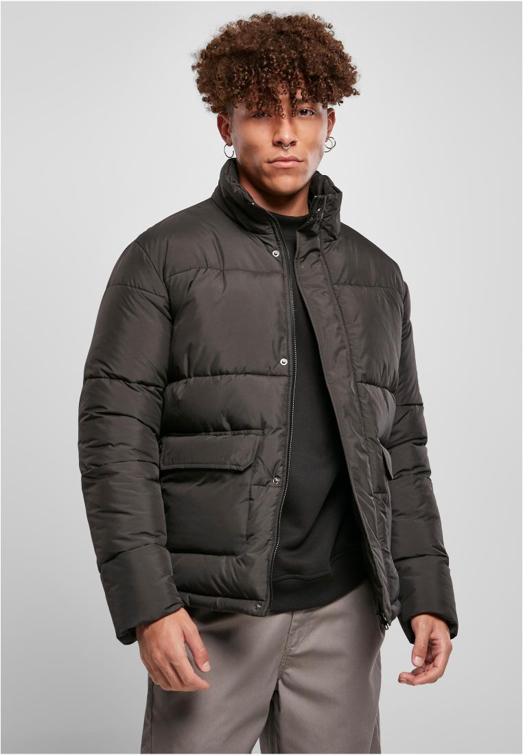 Short Puffer Jacket - Mens Jackets - TTUTB4718 - 31