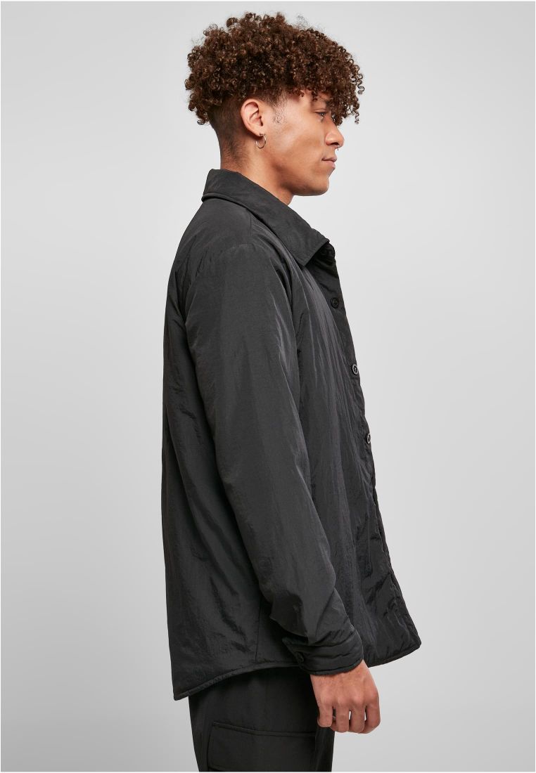 Padded Nylon Shirt Jacket - Mens Jackets - TTUTB4719 - 6