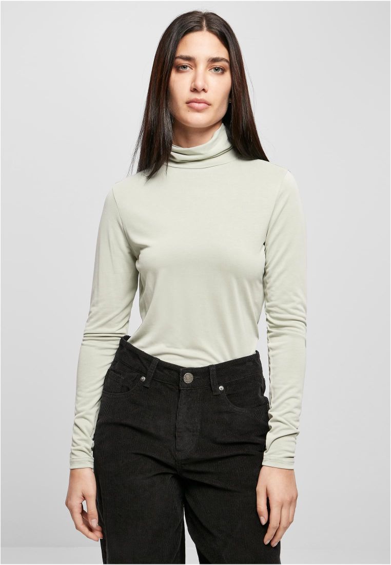 Ladies Modal Turtleneck Longsleeve - Ladies Crewnecks and College Jackets - TTUTB4732 - 1111