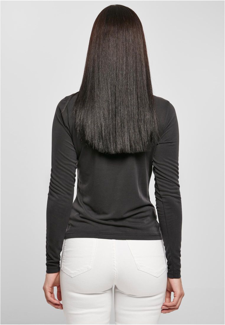 Ladies Modal Turtleneck Longsleeve - Ladies Crewnecks and College Jackets - TTUTB4732 - 5