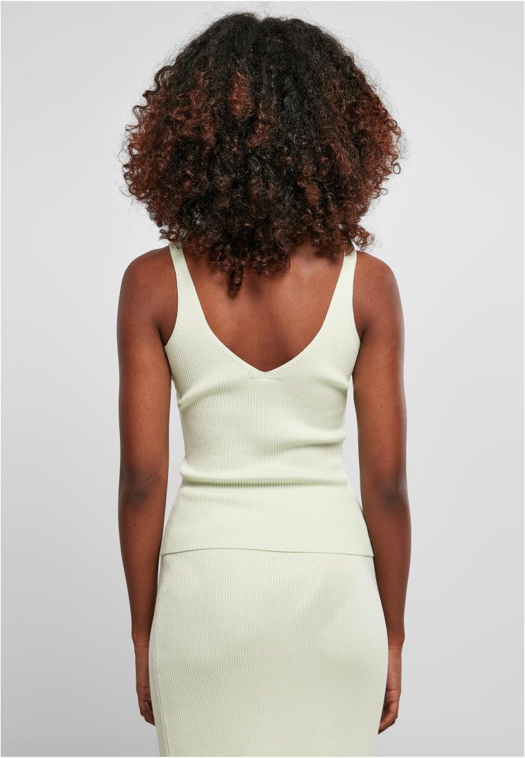 Ladies Rib Knit Top - - TTUTB4737 - 1656